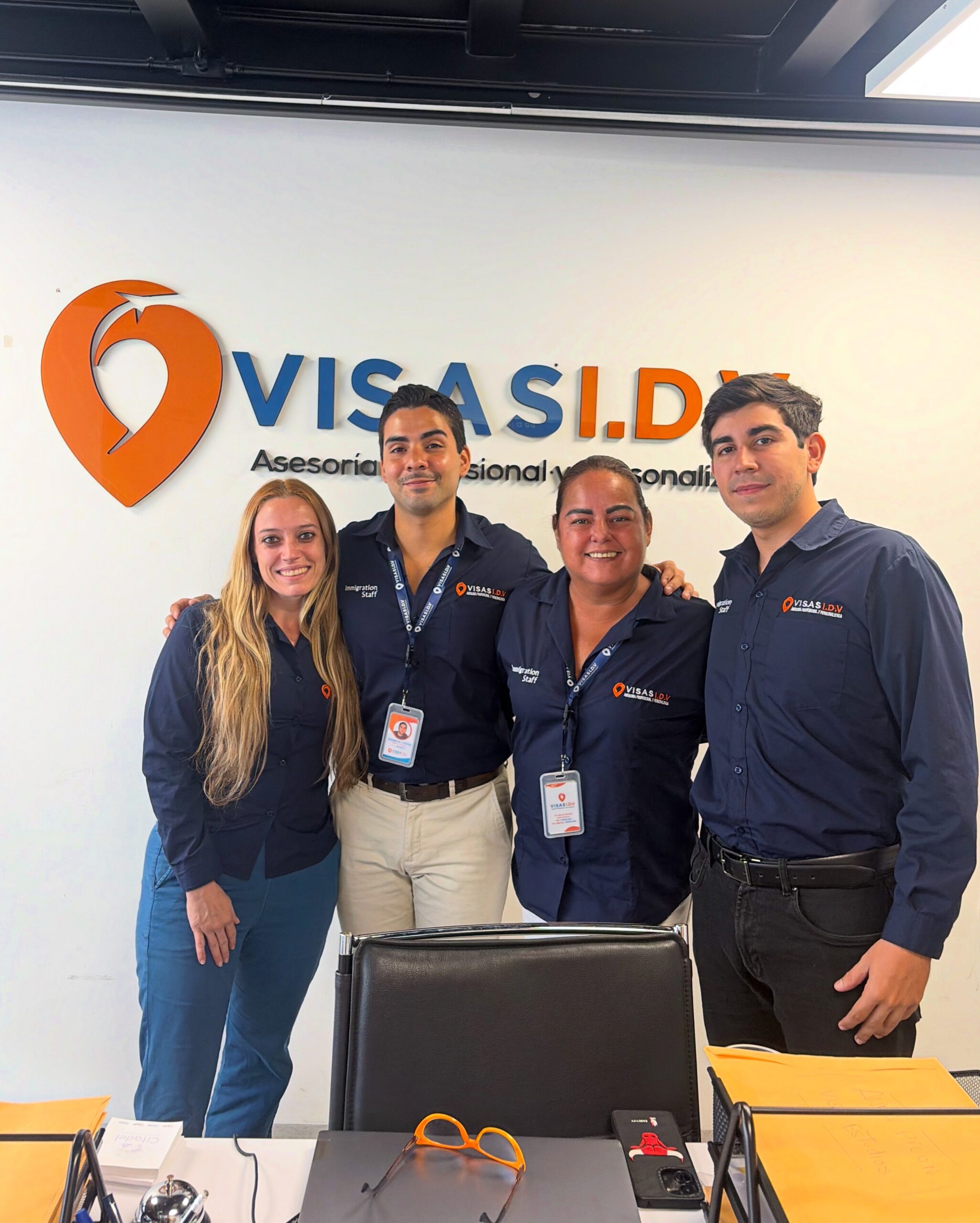 Equipo completo de Visas IDV