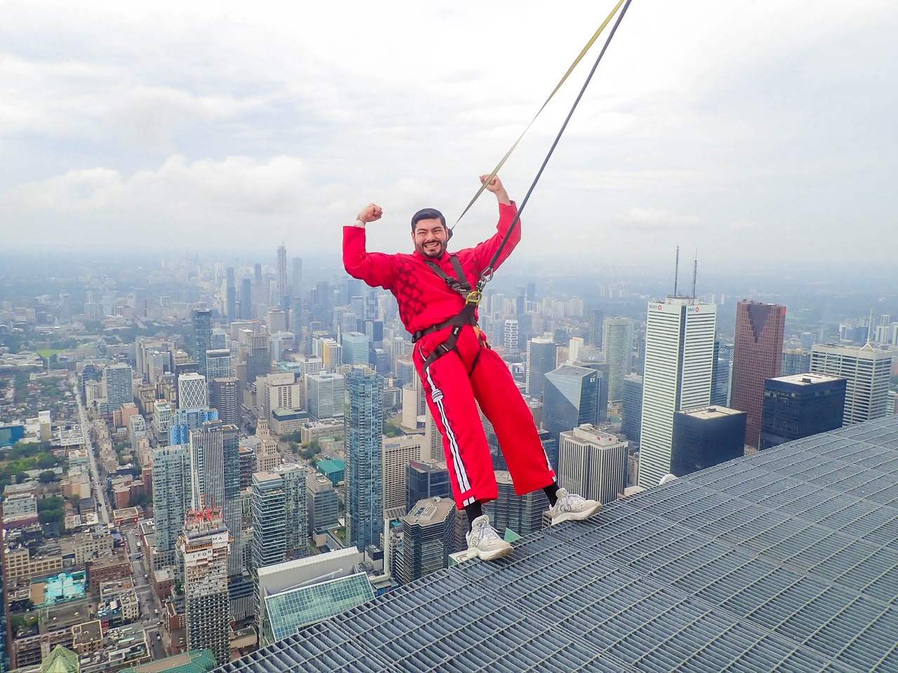 Vladimir viviendo su experiencia en Toronto, Canadá